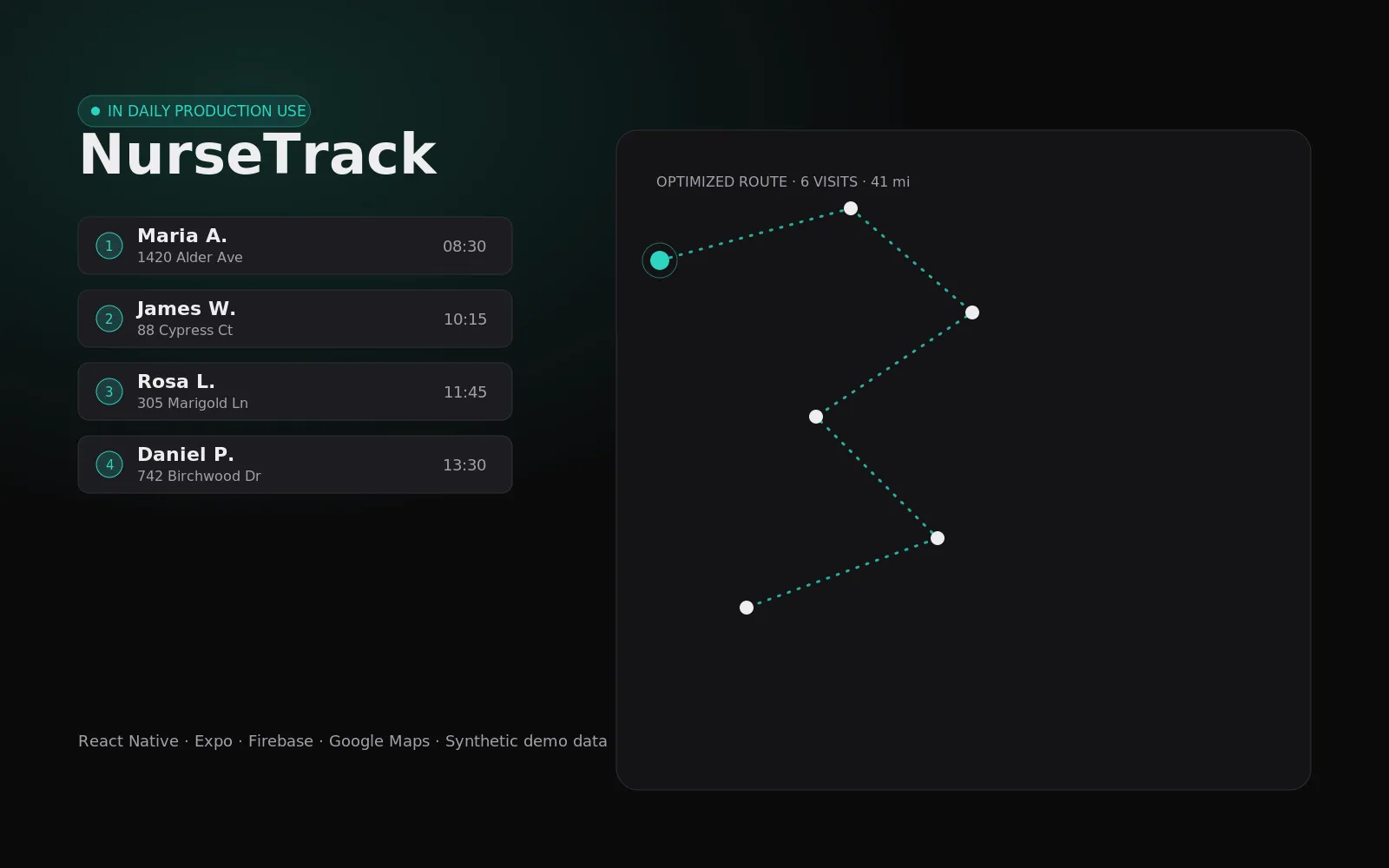 NurseTrack preview